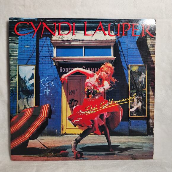 Cyndi Lauper She's So Unusual Vinyl LP 1983 Portrait FR 38930 - Picture 1 of 12